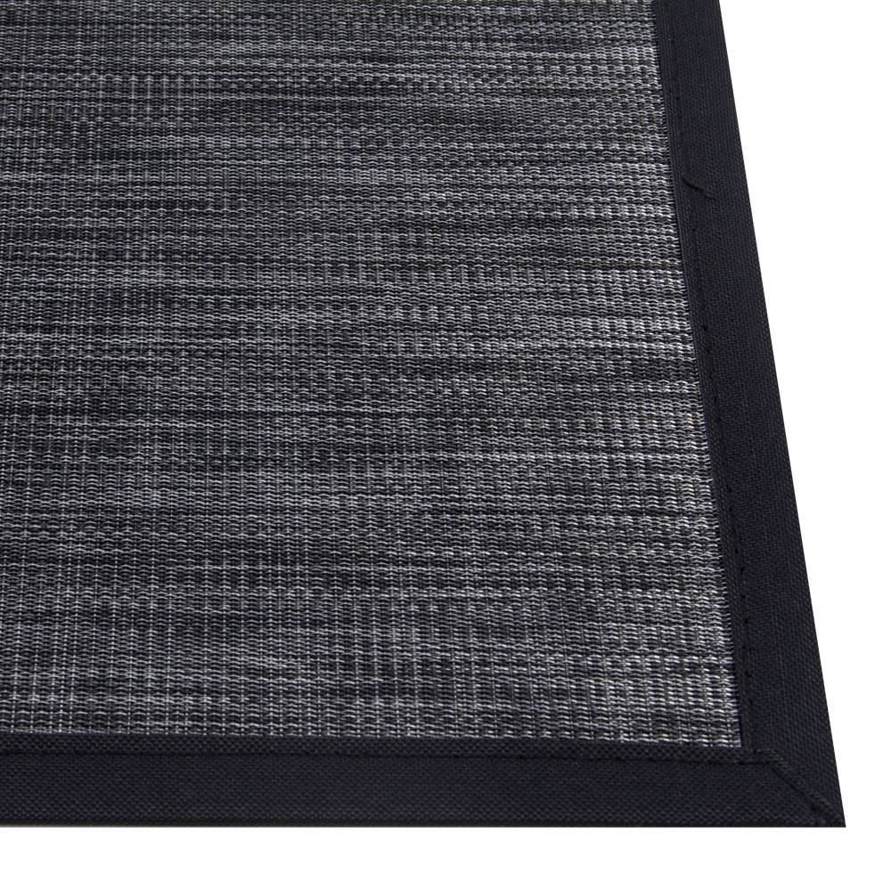 Tapete Para Quarto E Sala Titanium 50X70 Cm Havan - Preto Novo