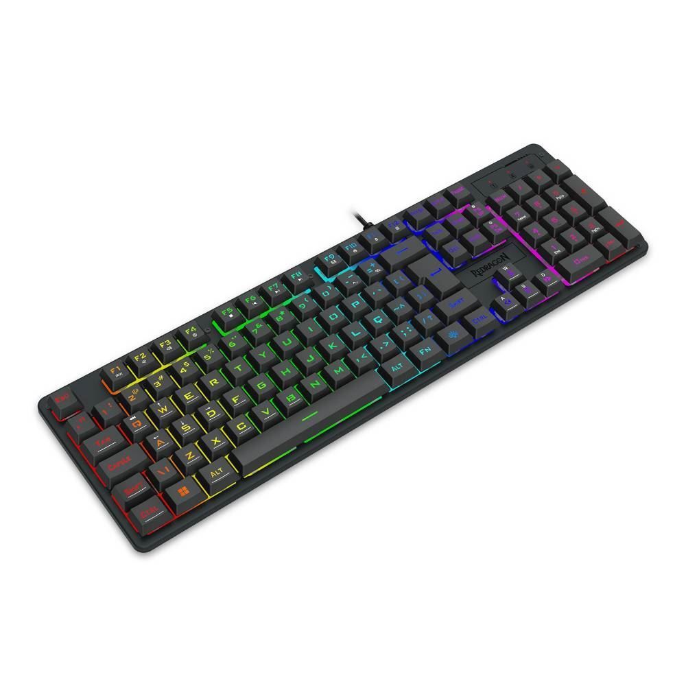 Teclado Gamer Redragon Netherbane Membrana - Preto