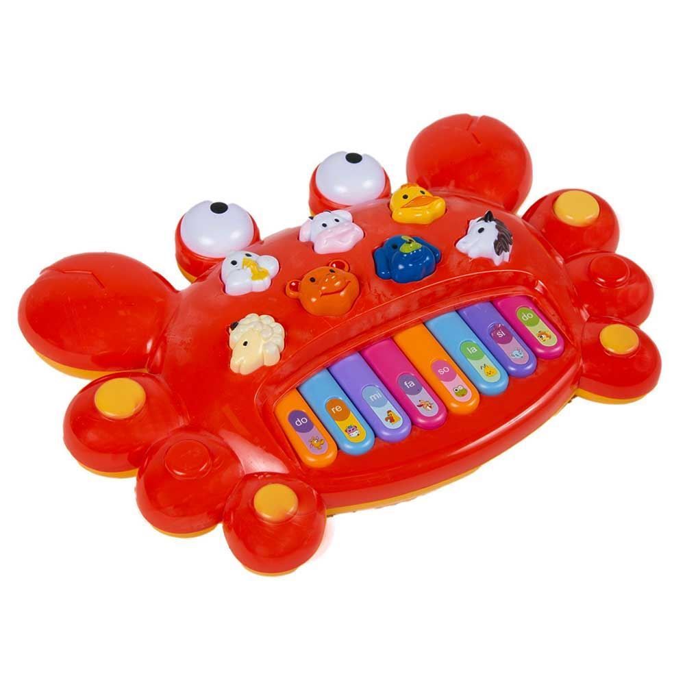 Teclado Musical Siri Vermelho Havan Toys - HBR0421