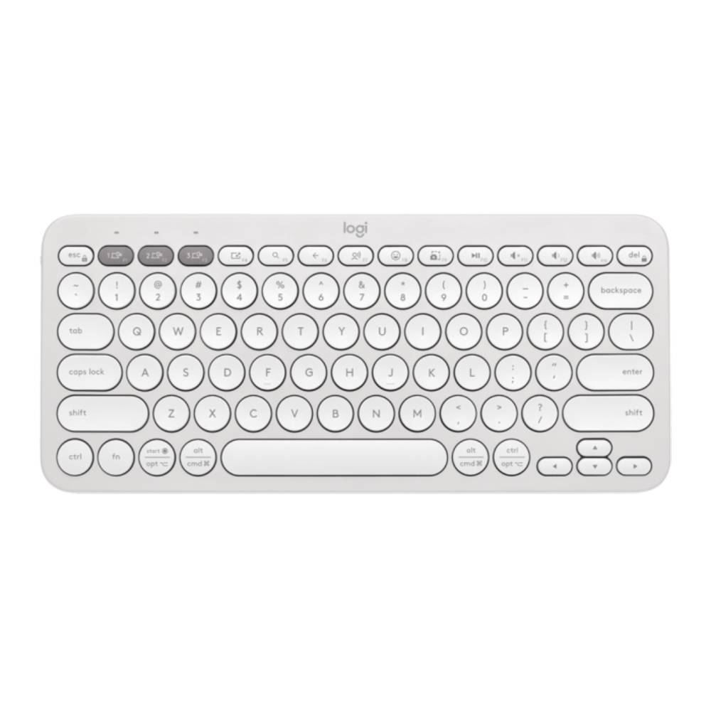 Teclado Sem Fio Logitech K380s Branco