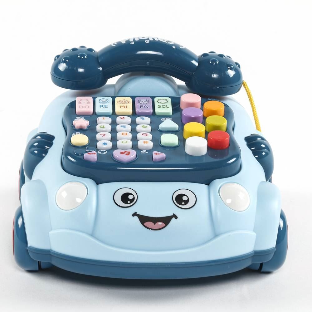 Telefone Interativo Musical Baby Azul Havan Toys - HBR0726