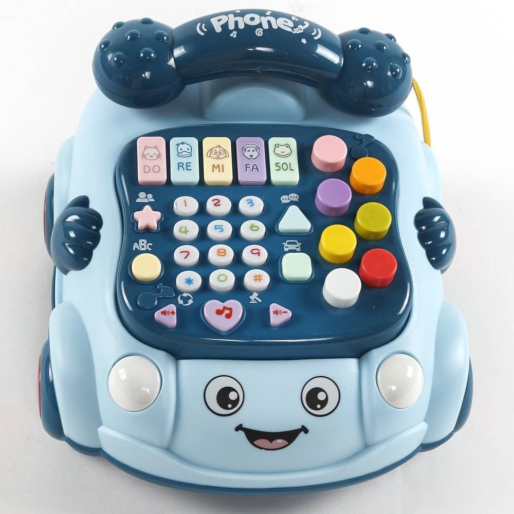 Telefone Interativo Musical Baby Azul Havan Toys - HBR0726
