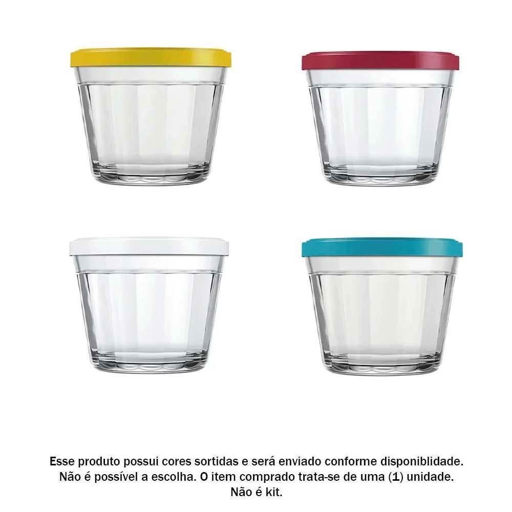 Tigela Americano Com Tampa Nadir 150Ml - Cores Sortidas