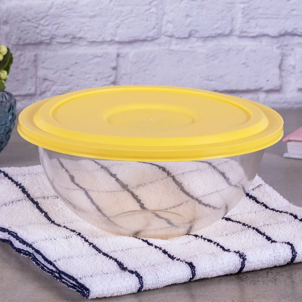 Tigela em Vidro com Tampa 1,5L Marinex  - Colors