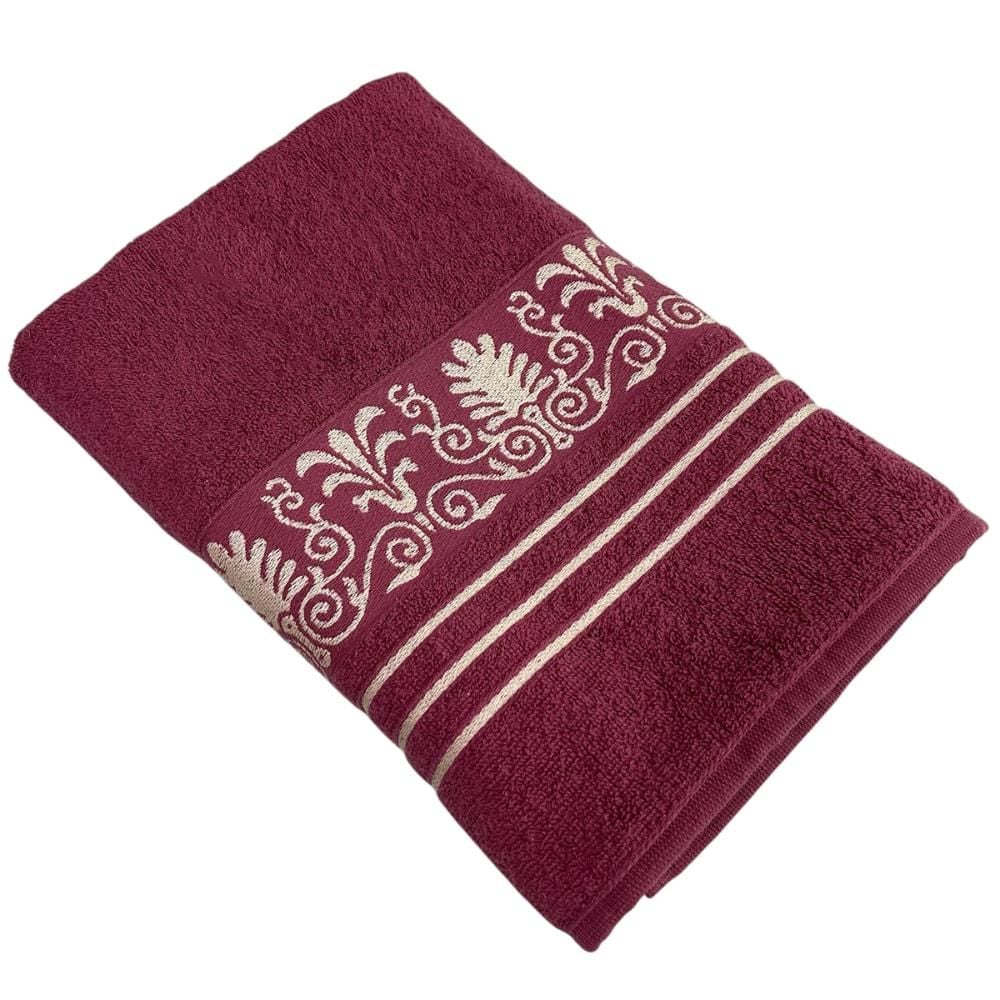 Toalha De Banho 100% Algodão 70Cm X 1,35M Roma - MALVA