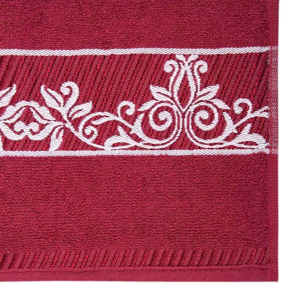 Toalha De Banho 100% Algodão Botanic Havan Casa - Borgonha