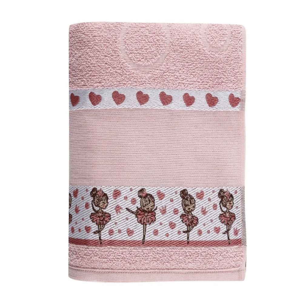 Toalha de Banho Infantil  Funny Havan Kids - Bailarina Rosa