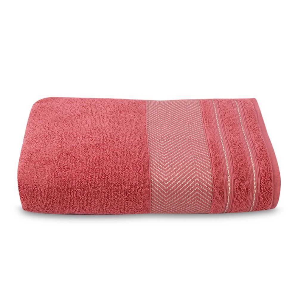 Toalha De Banho 100% Algodão Lisboa Havan Casa - Coral