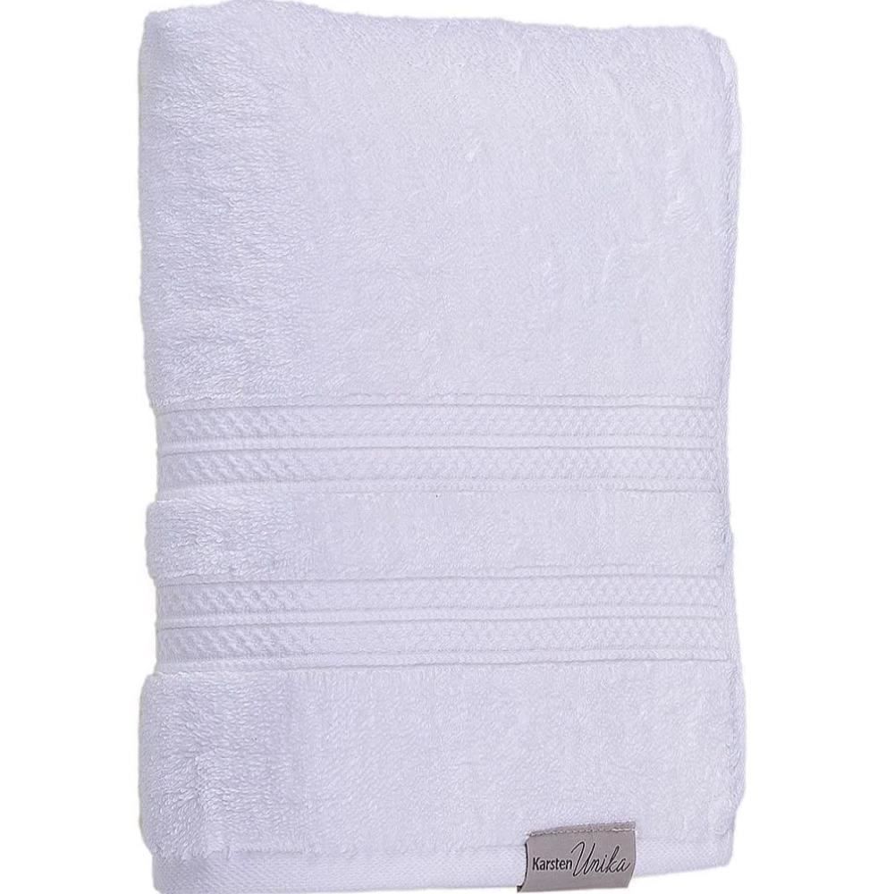 Toalha De Banho 100% Algodão Unika Karsten 1 Pç - Branco