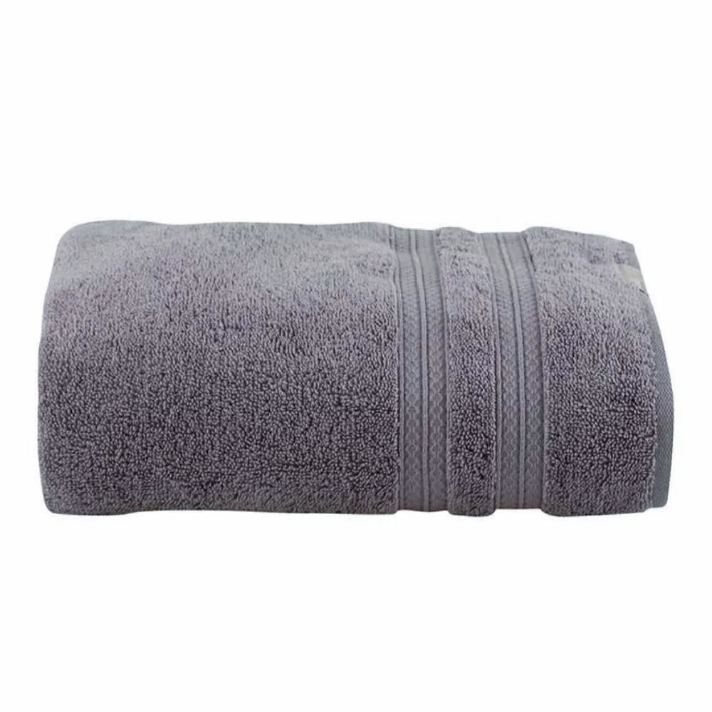 Toalha De Banho 100% Algodão Unika Karsten 1 Pç - Cinza Urbano
