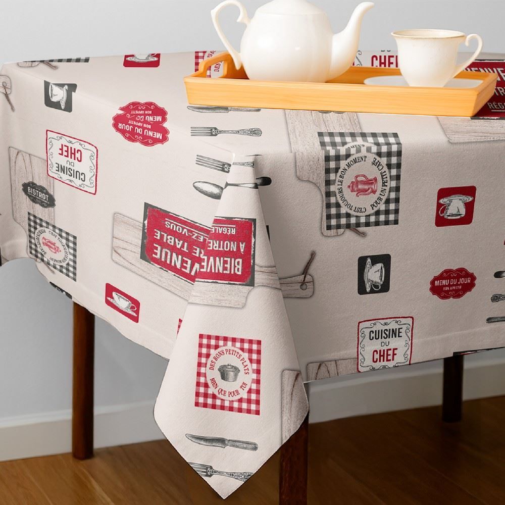 Toalha De Mesa 1,40X2,10 M Térmica Até 90° Havan Casa - Cozinha Bege