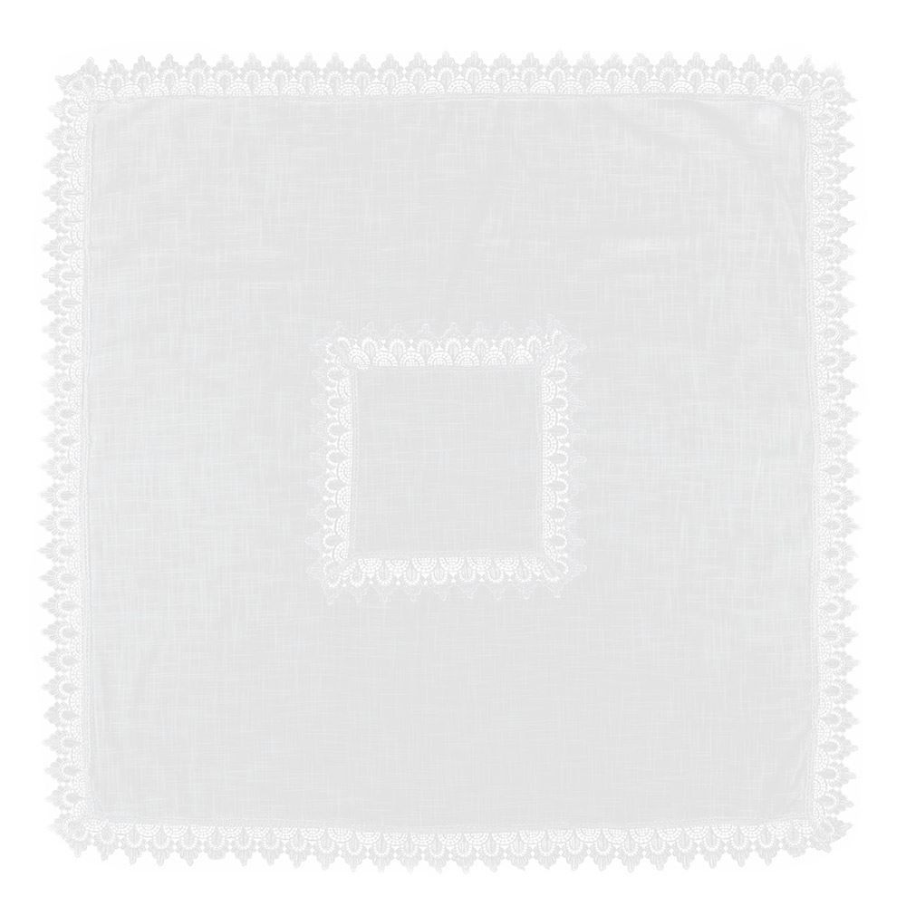 Toalha De Mesa 1,60X 1,60M Renda Guipir Finecasa - Paris