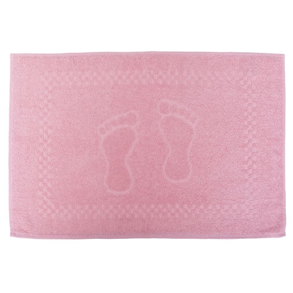 Toalha De Piso Algodão 45X68cm Havan 1 Pç - Rosa Pó