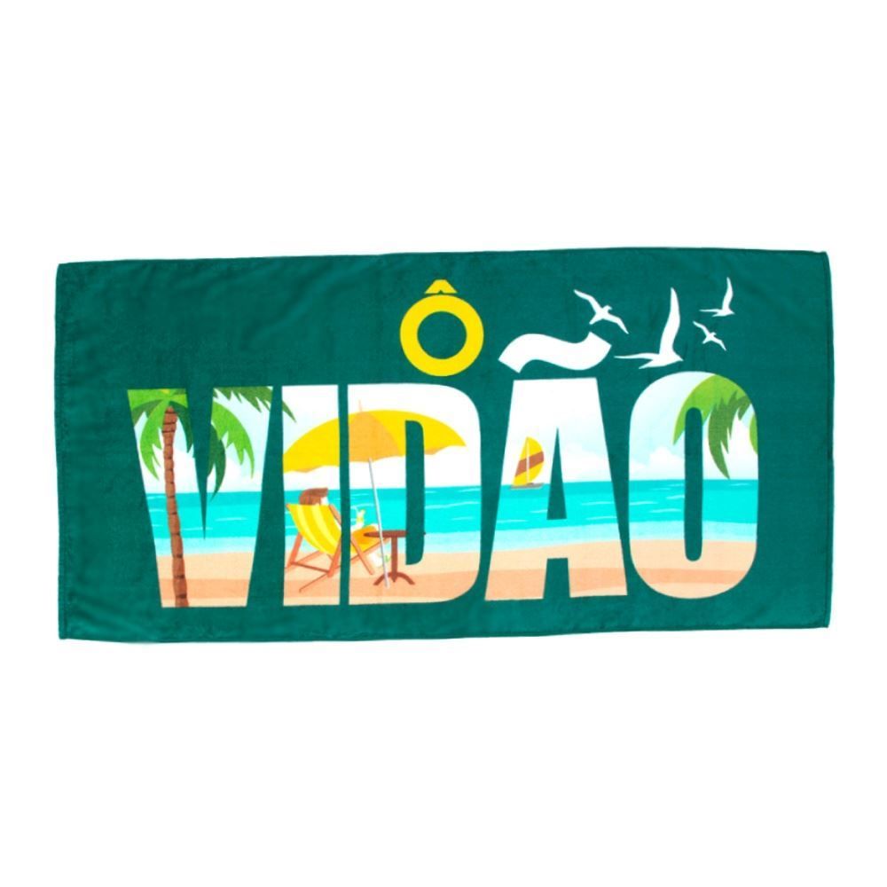 Toalha de Praia Aveludada 100% Algodão Havan Casa - Ô Vidão