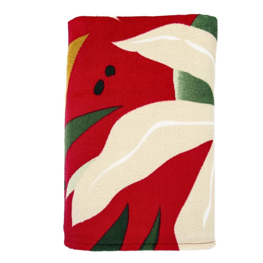 Toalha De Praia Aveludada 100% Algodão Döhler - Tucano novo