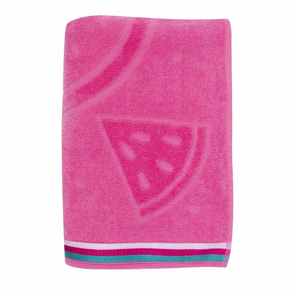 Toalha De Praia Aveludada Havan Casa - Melancia Rosa