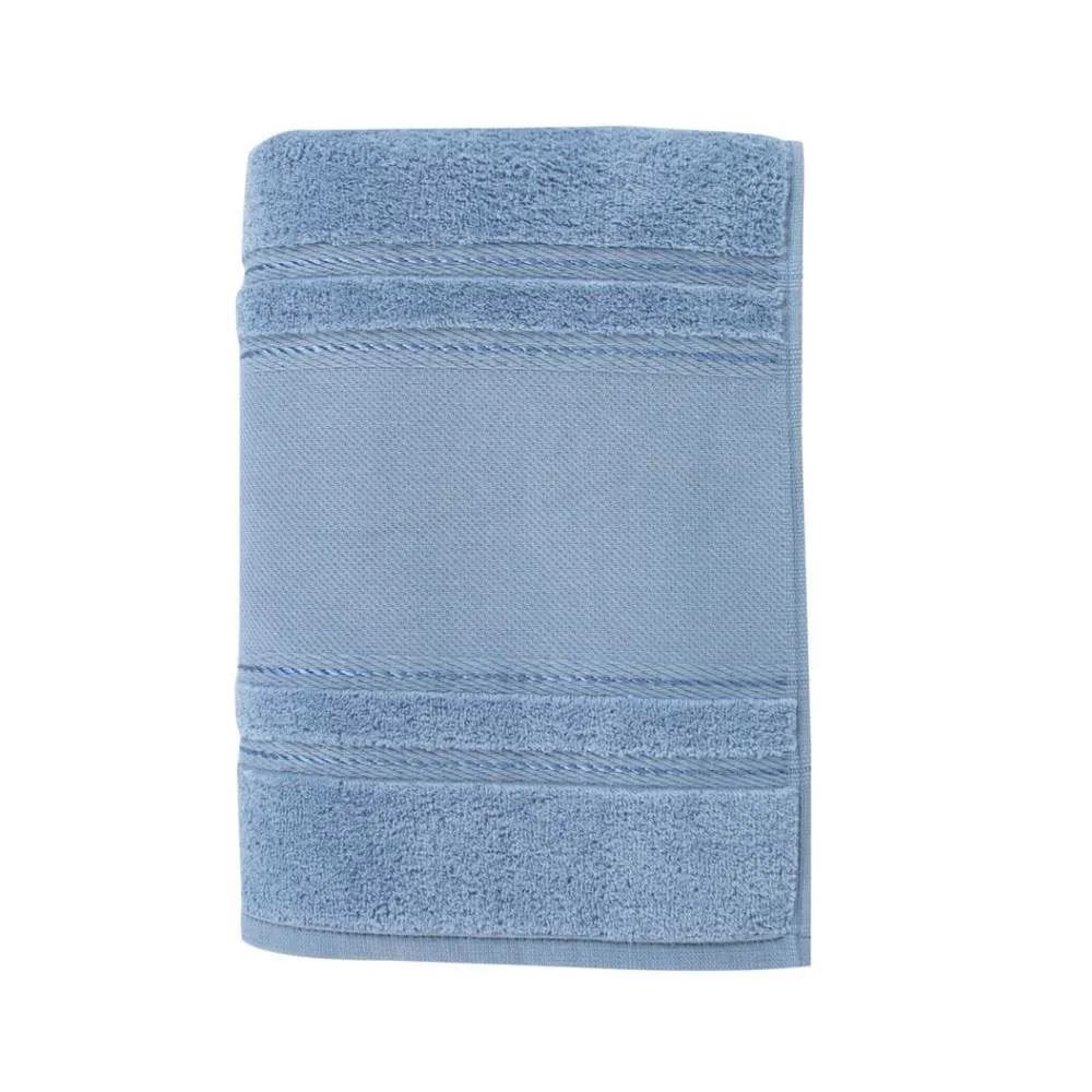 Toalha De Rosto 50X80 Cm Pinte E Borde Havan Casa - Azul 