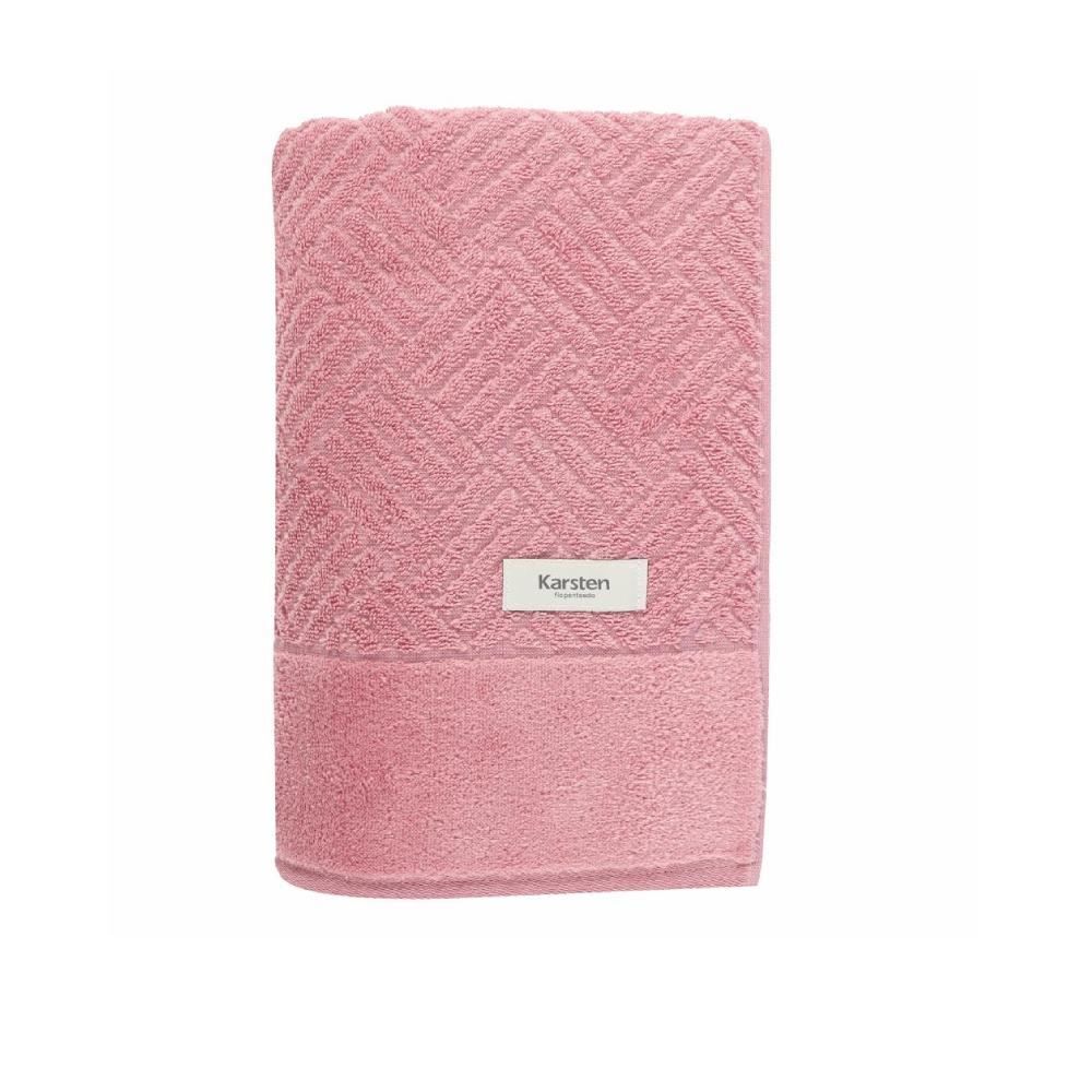 Toalha De Rosto 100% Algodão Arizona Karsten - Rosa Euforia