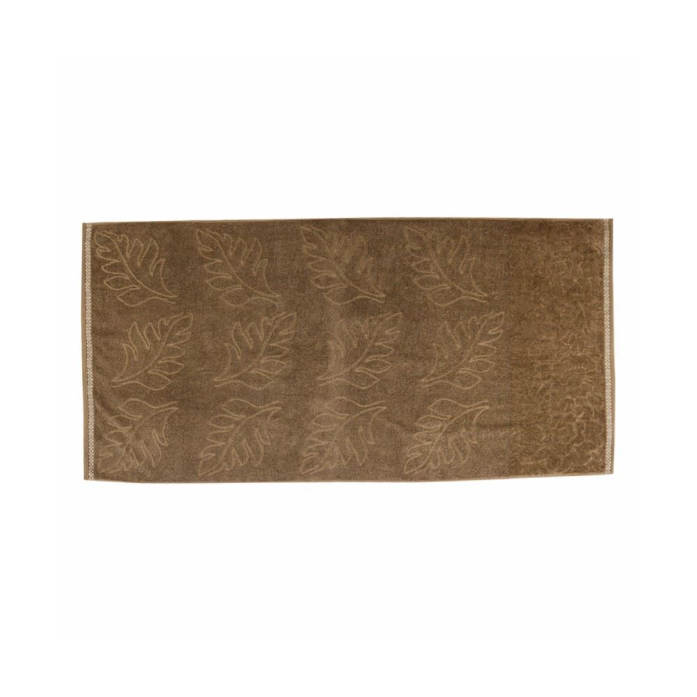 Toalha De Rosto 100% Algodão Glamour Havan Casa - Castor