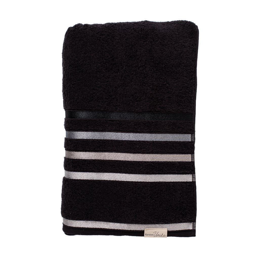 Toalha De Rosto Lumina Karsten 1 Pç - Preto