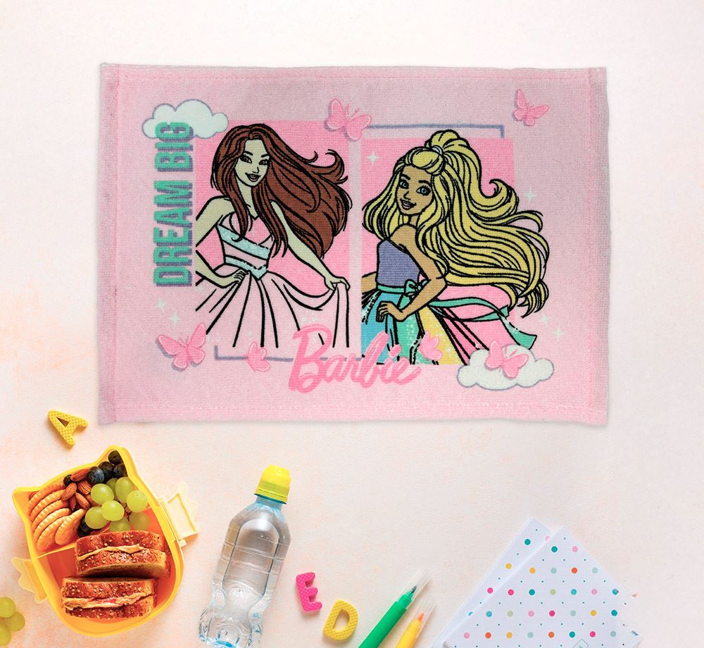 Toalha Lancheira Aveludada - Barbie  - BARBIE