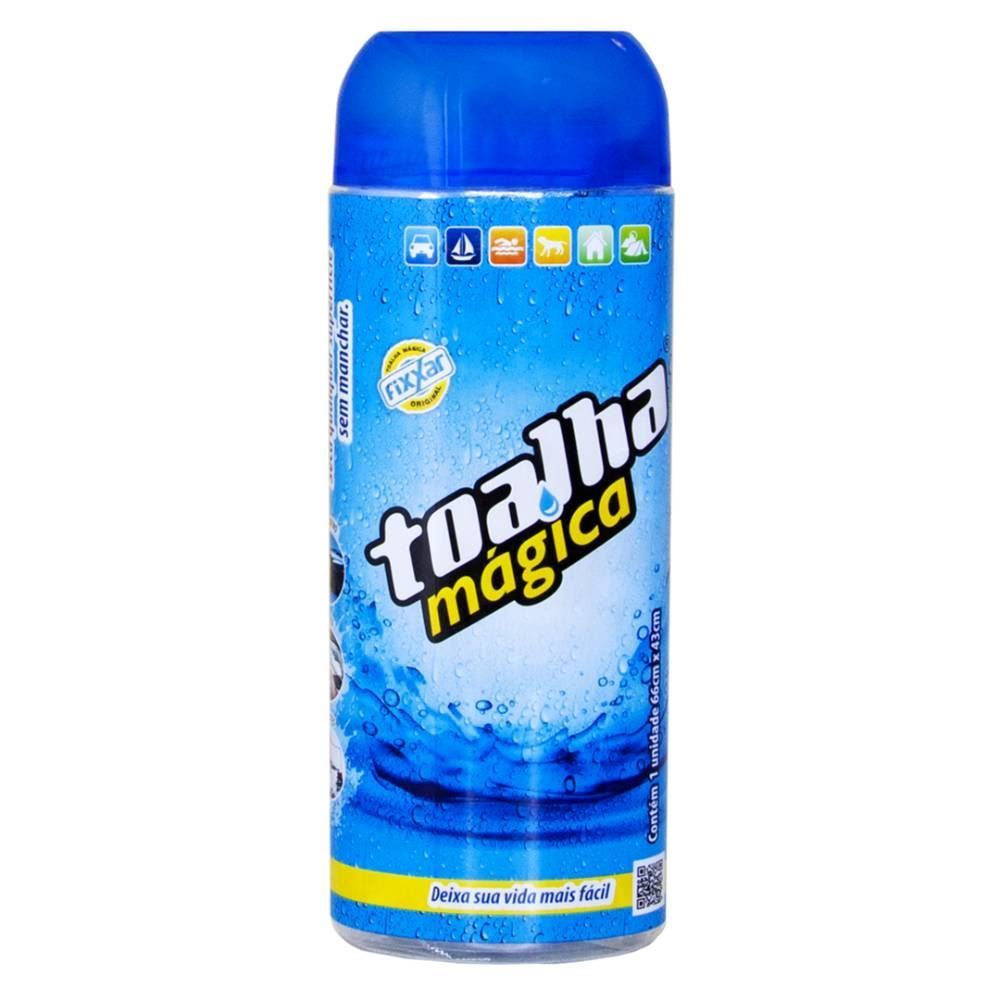 Toalha Mágica Fixxar 66X43cm - Azul
