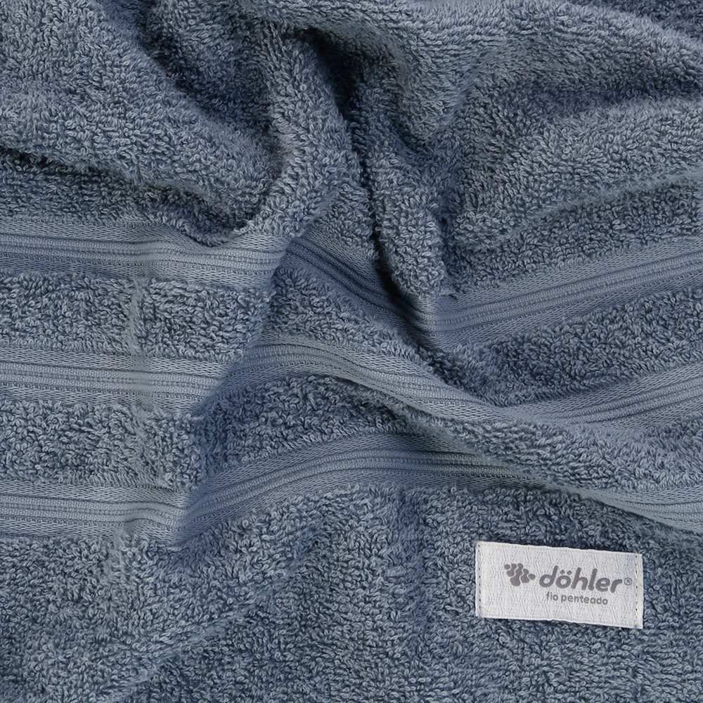 Toalha Super Banho 100% Algodão Bali Döhler - Azul Médio