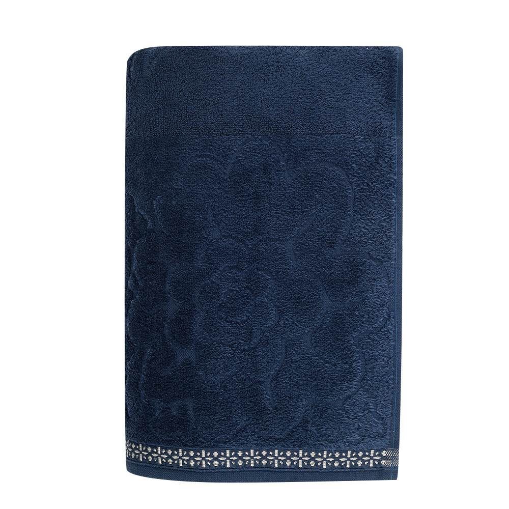Toalha Super Banho 100% Algodão Glamour Havan Casa - Azul Marinho