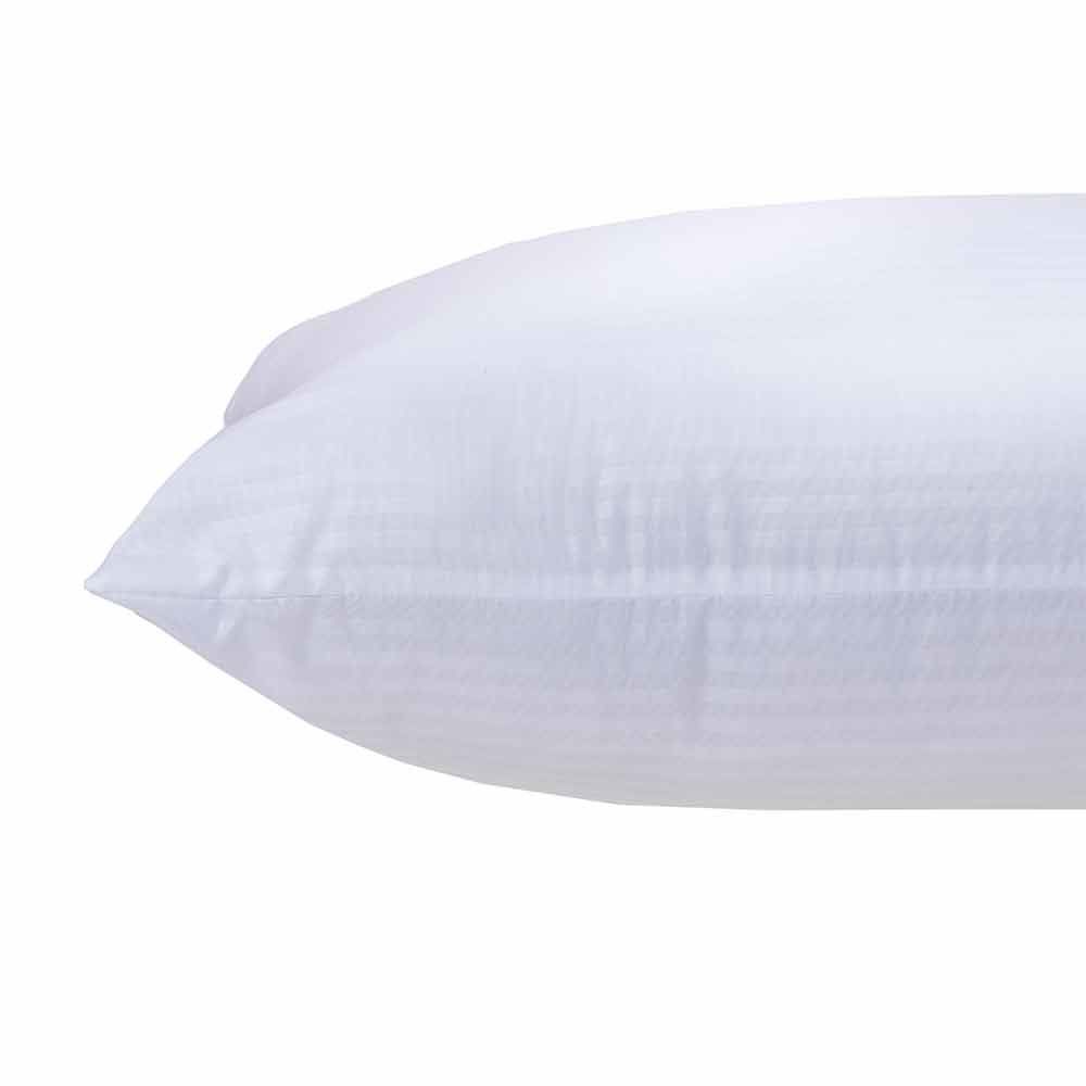 Travesseiro Suporte Firme 50X70 Cm Maquinetado Hedrons - Branco