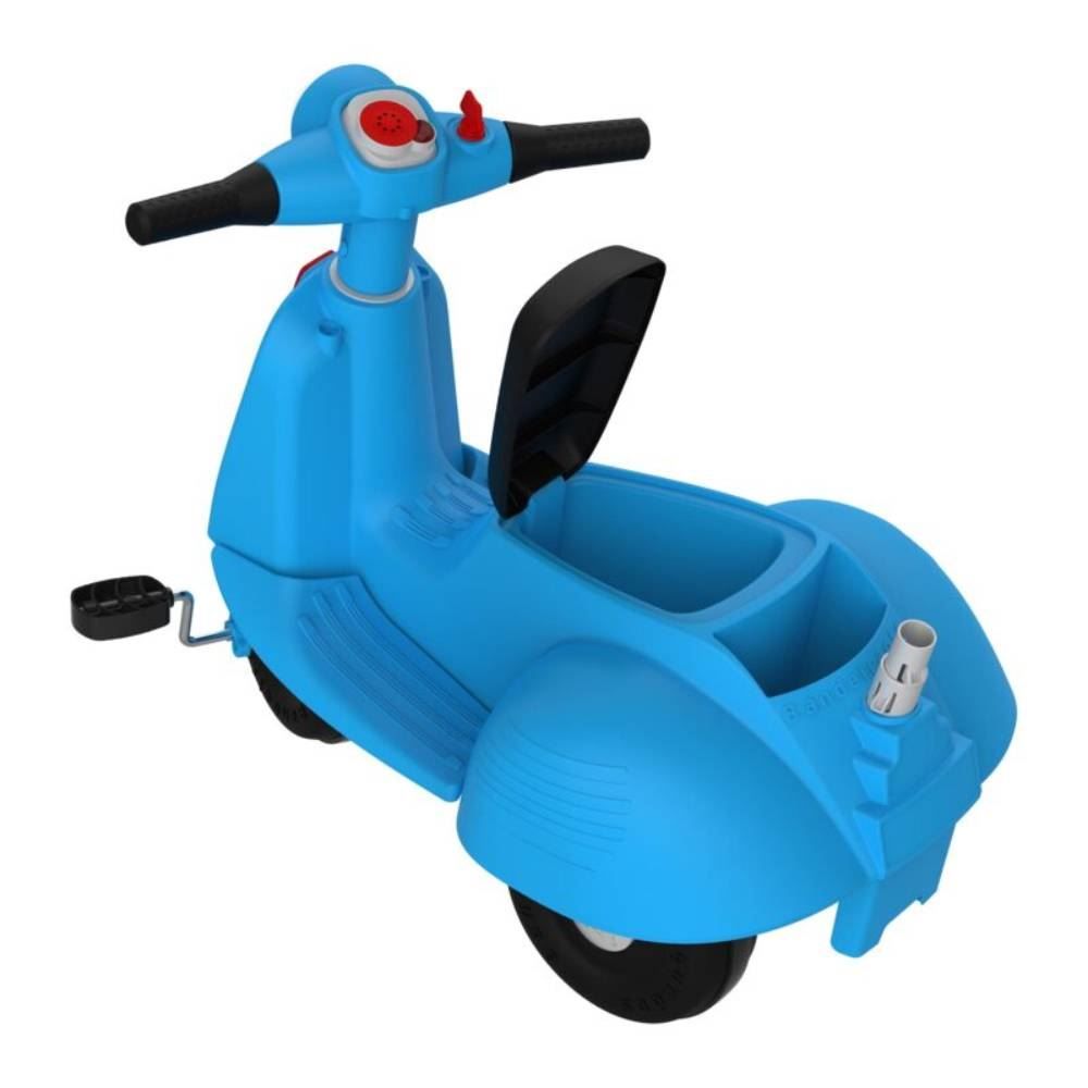 Triciclo Banderetta Azul Passeio E Pedal Brinquedos Bandeirante - Azul