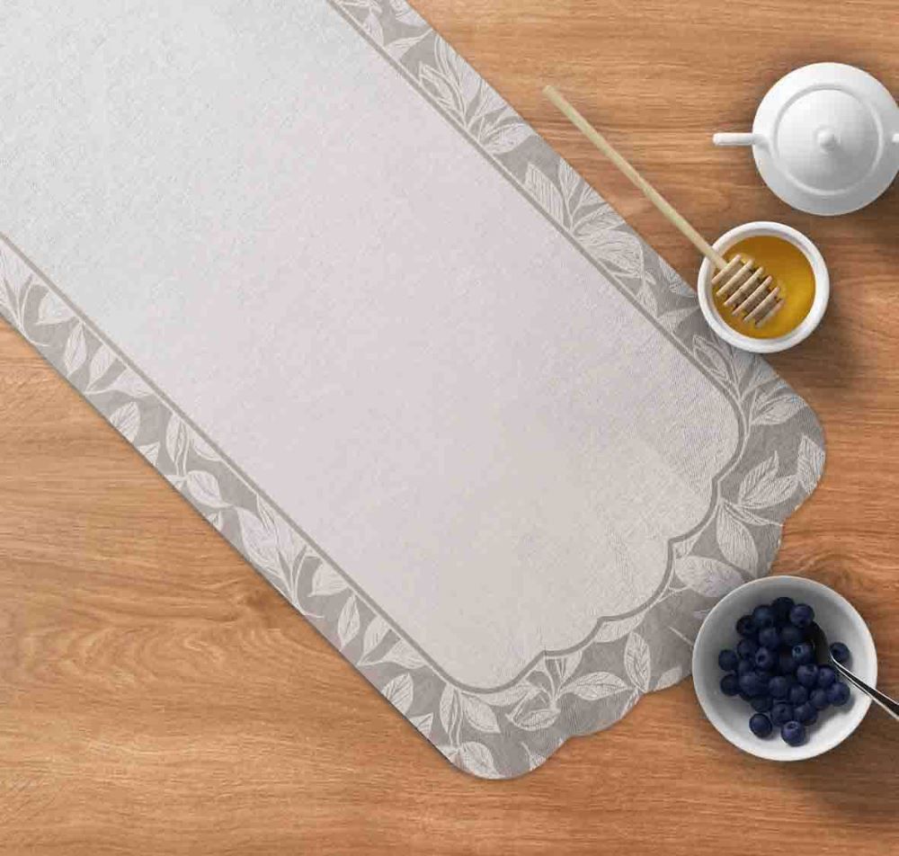 Trilho De Mesa Viena 40X120 Cm Havan Casa - FOLHAS