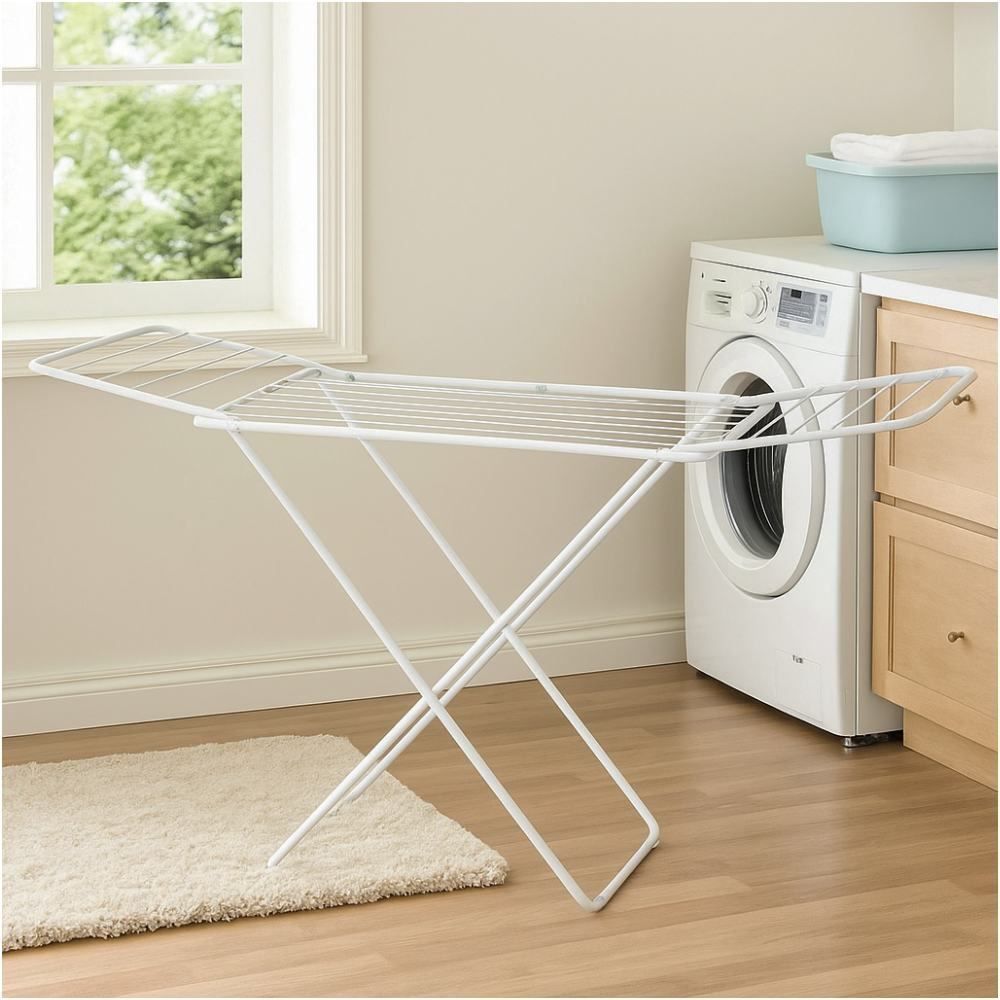 Varal De Chão Com Abas Mor - Branco