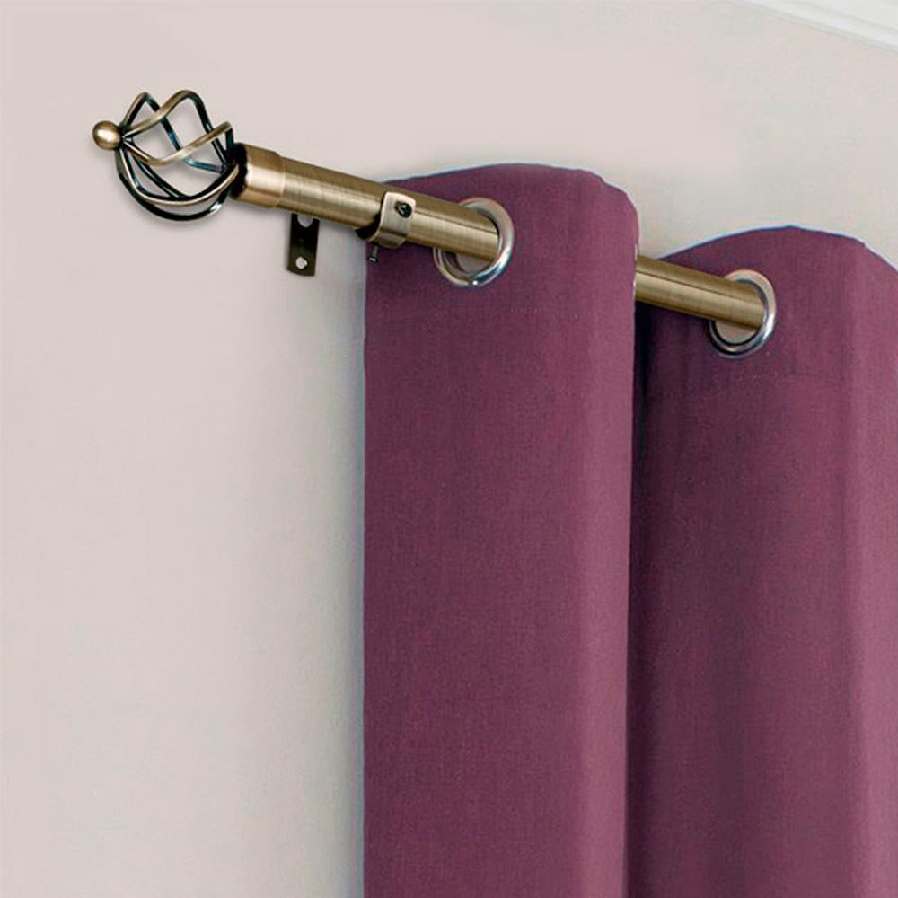 Varão Extensivo 1,20 a 2,10m Coroa Evolux - Ouro Velho