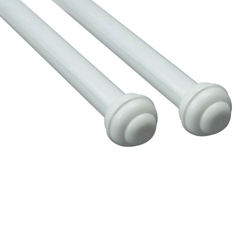 Varão Para Cortina Médio Duplo 2,50M Fosco Havan - Branco Fosco