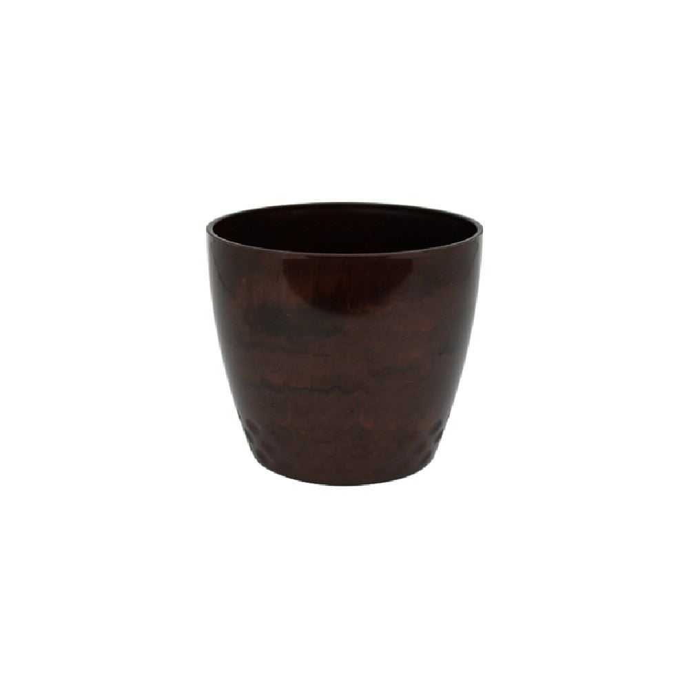 Vaso Cachepô Diamond 12,5Cm Marrom Forth Jardim - 477-8
