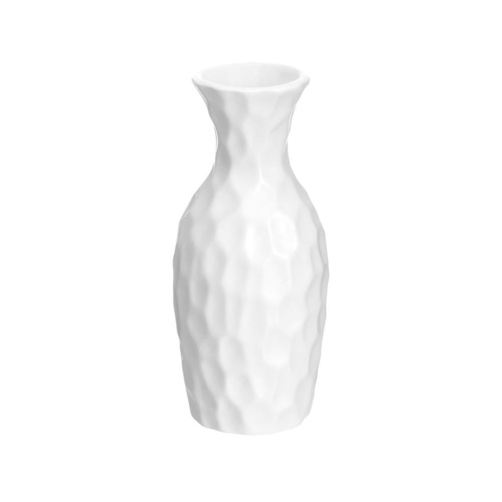 Vaso de Cerâmica Lírio Western 12,5Cm - Branco