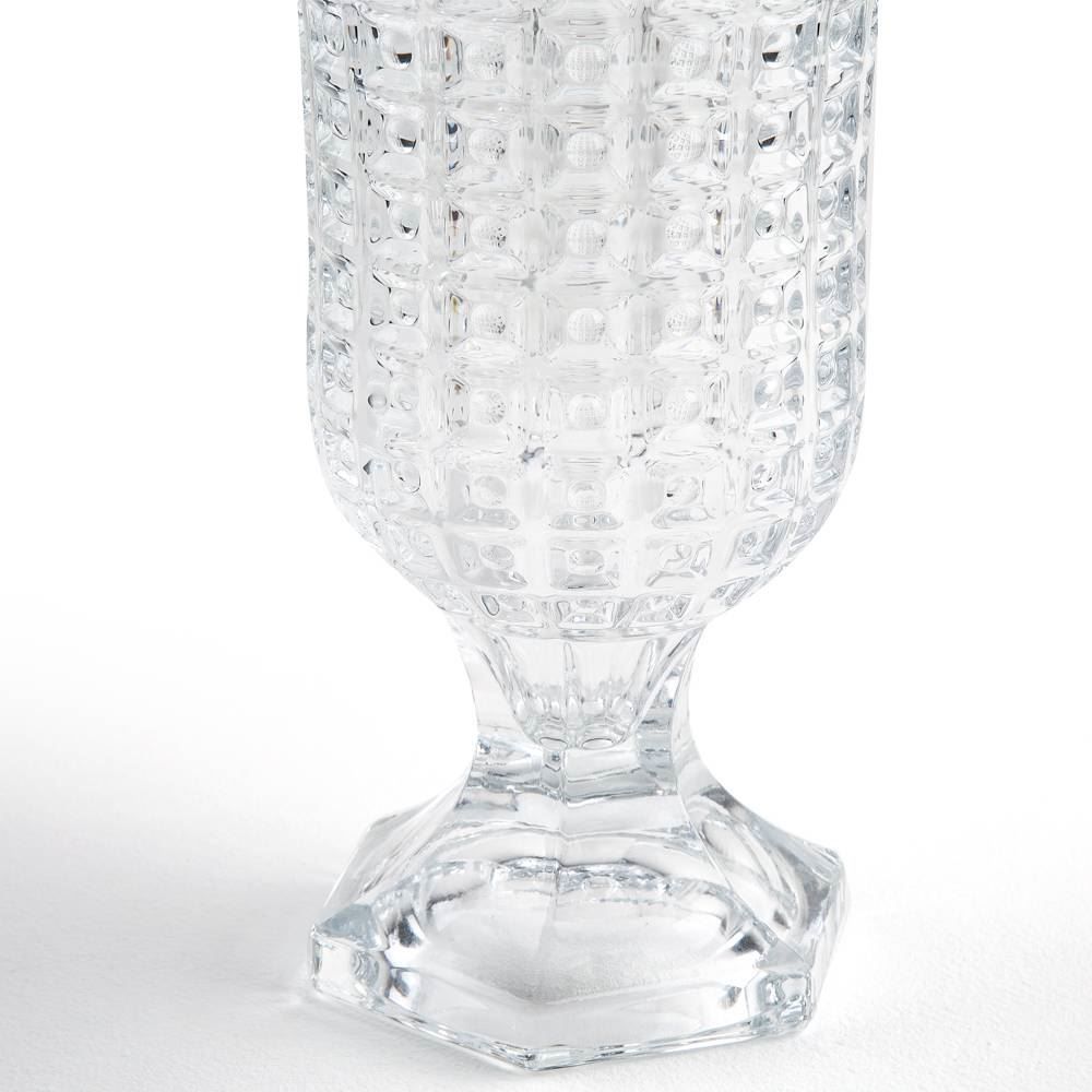 Vaso De Cristal Com Pé L Hermitage 15X23,5Cm - Chevalier