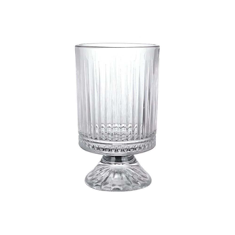 Vaso De Vidro Melina Hauskraft 18 Cm - Transparente