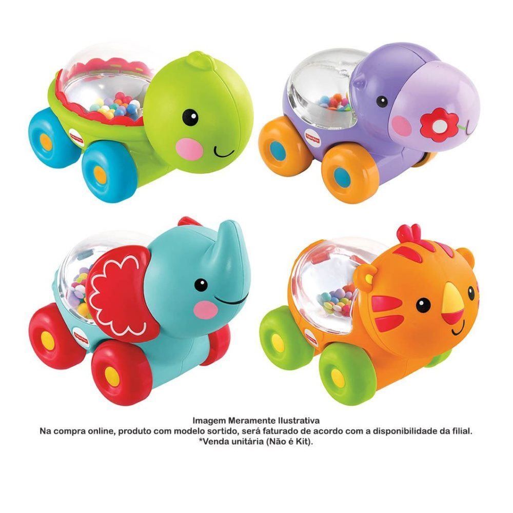 Carrinho Dos Animais Fisher-Price Mattel - Sortido