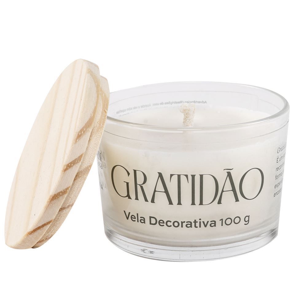 Vela Aromática Gratidão Havan Casa - Off White