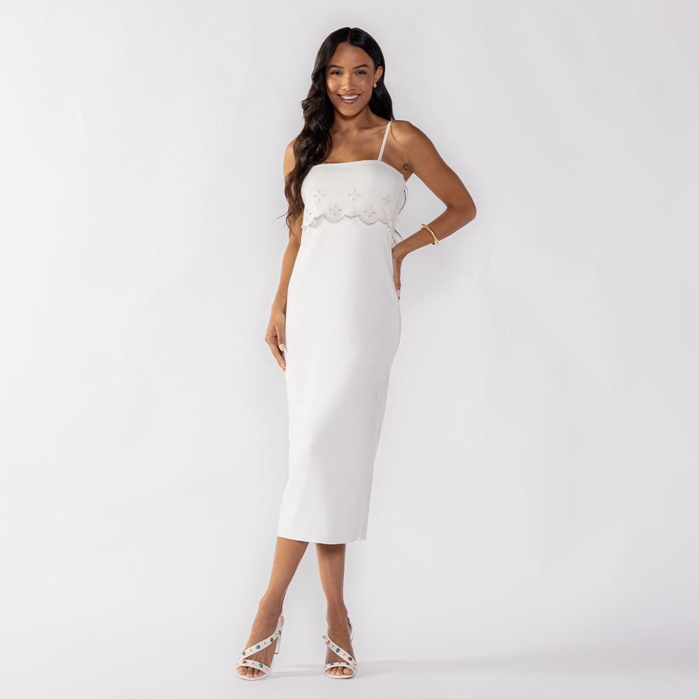 Vestido Feminino Midi Viscose Boby Blues