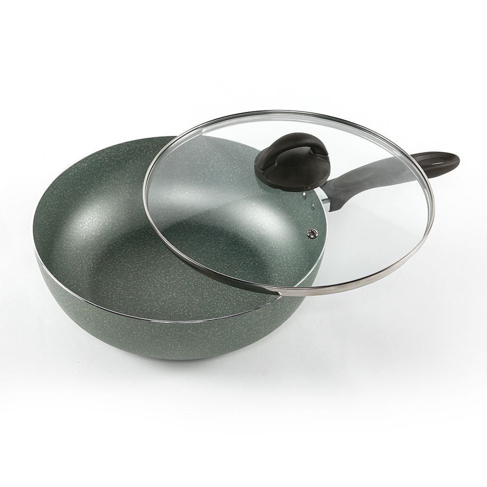 Wok Com Tampa Ceramic Life Suprema Brinox 4,1 Litros - Verde