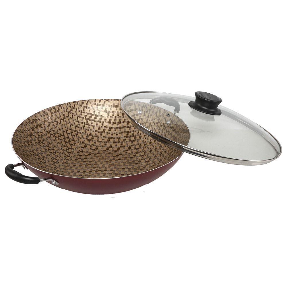 Wok Tramontina Paris 36Cm - Vermelho