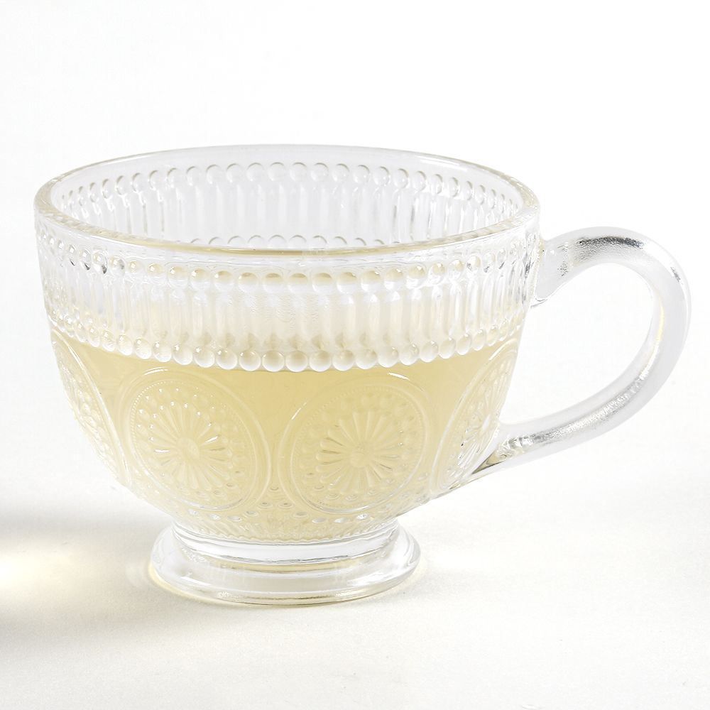 Xícara De Cristal Mandala Lyor 185Ml - Transparente