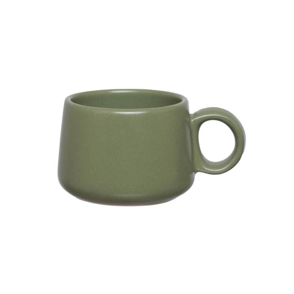 Xícara Para Chá De Cerâmica Vidia 170Ml Hauskraft - Verde