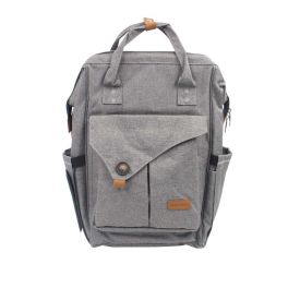 Mochila Maternidade 32 cm com Trocador Havan Baby - Cinza