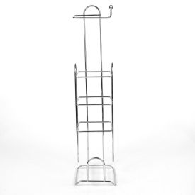  Suporte Papel Higiênico C/ Dispenser Niquelart - Cromado