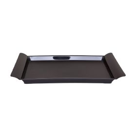 Bandeja Lea Ou 34 Cm - Preto 