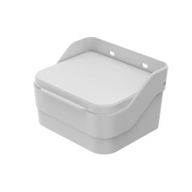Saleiro De Plástico Ou Trium 13Cm - Branco