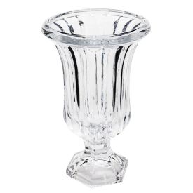 Vaso Com Pé Kansas 24Cm Lyor - Vidro